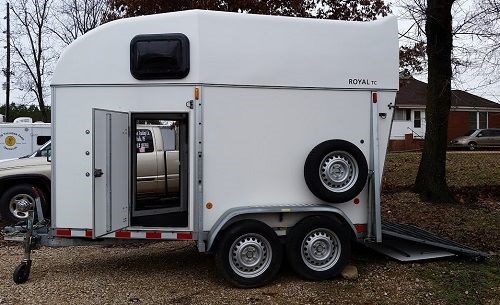 Photo 13 of 2009 Brenderup Royal TC 2 horse trailer Straight Load with Ramp