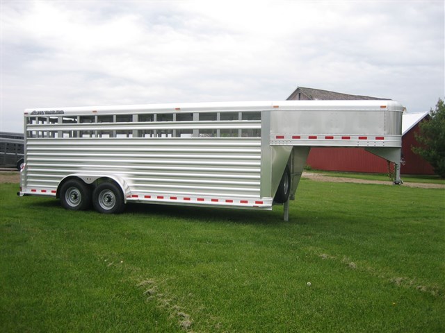 2016 Elite 7'x6'6x20' stock trailer